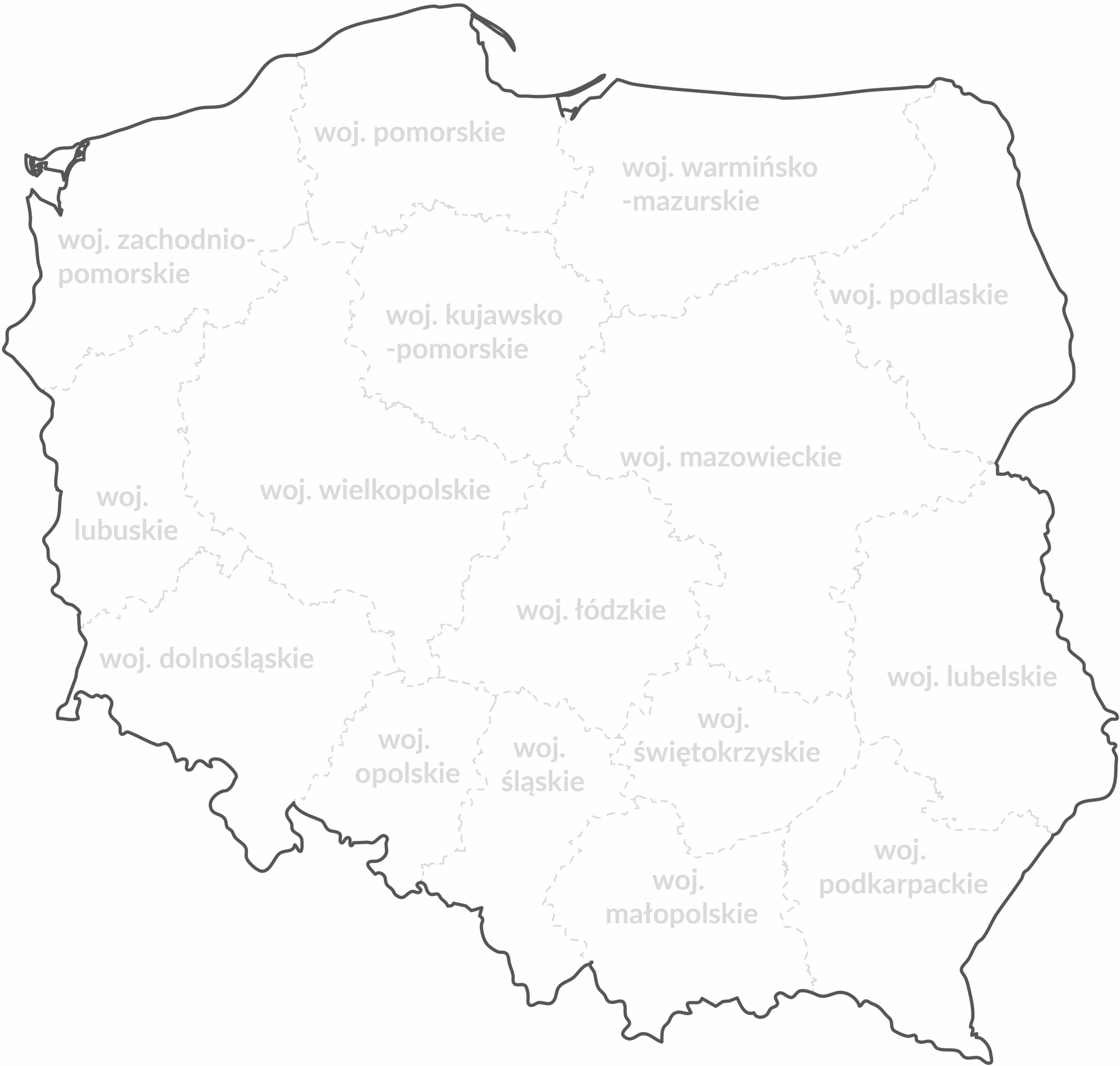Mapa dystrybutorów